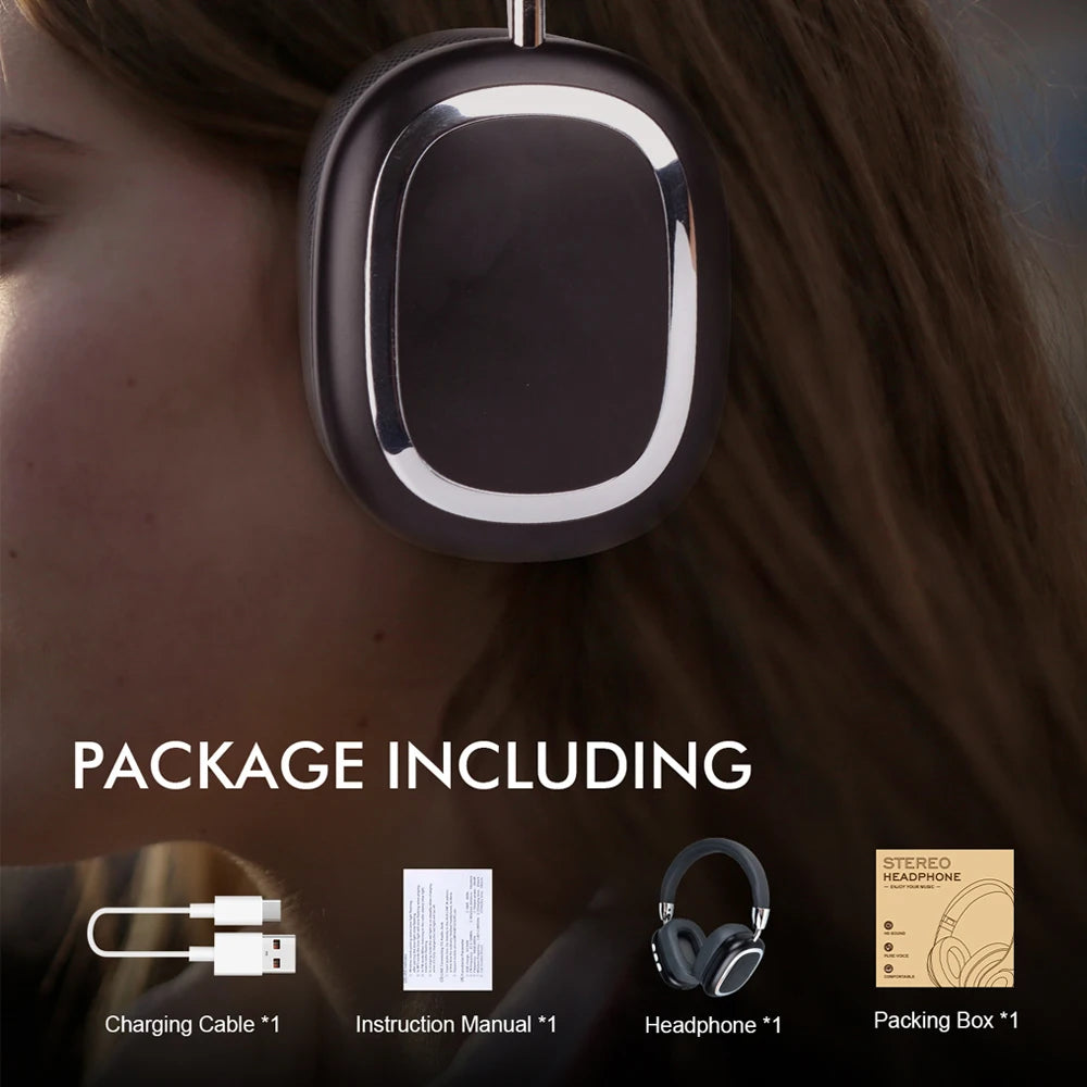 40 Hours Wireless Noise-cancelling Headphones - Personalized