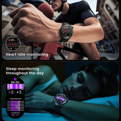 Android and ios Smart Watch Men AMOLED Screen GPS Motion
