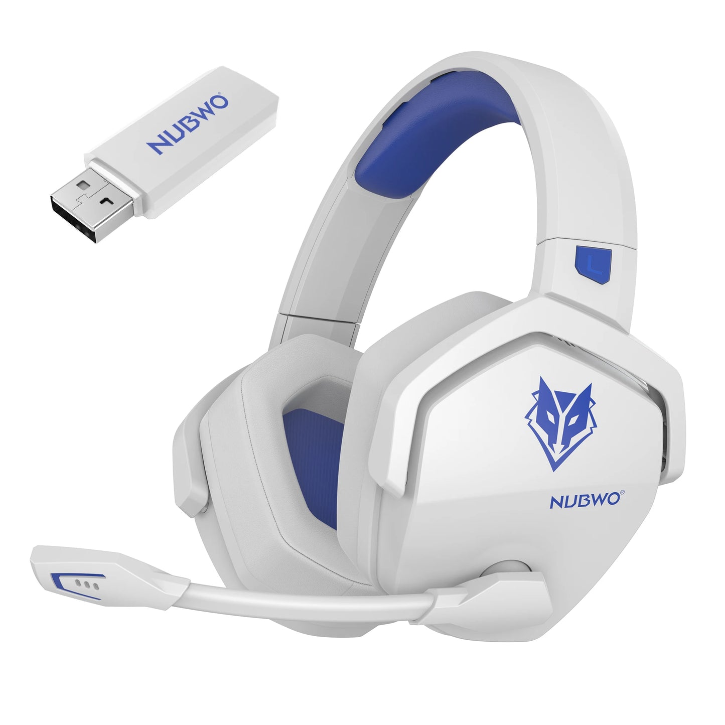 Dual Wireless Gaming Headset with Microphone for PS5, PS4,