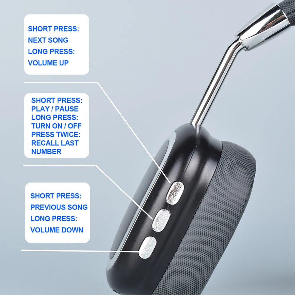 40 Hours Wireless Noise-cancelling Headphones - Personalized