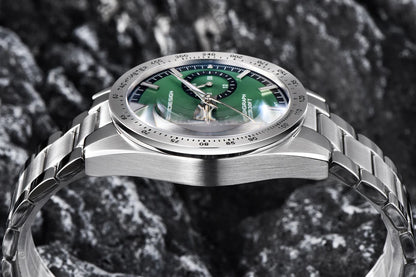 PAGANI DESIGN Mens Retro Moon Watches 2023 Top Brand Luxury Quartz Watch For Men Chronograph AR Sapphire Glass Waterproof Sports