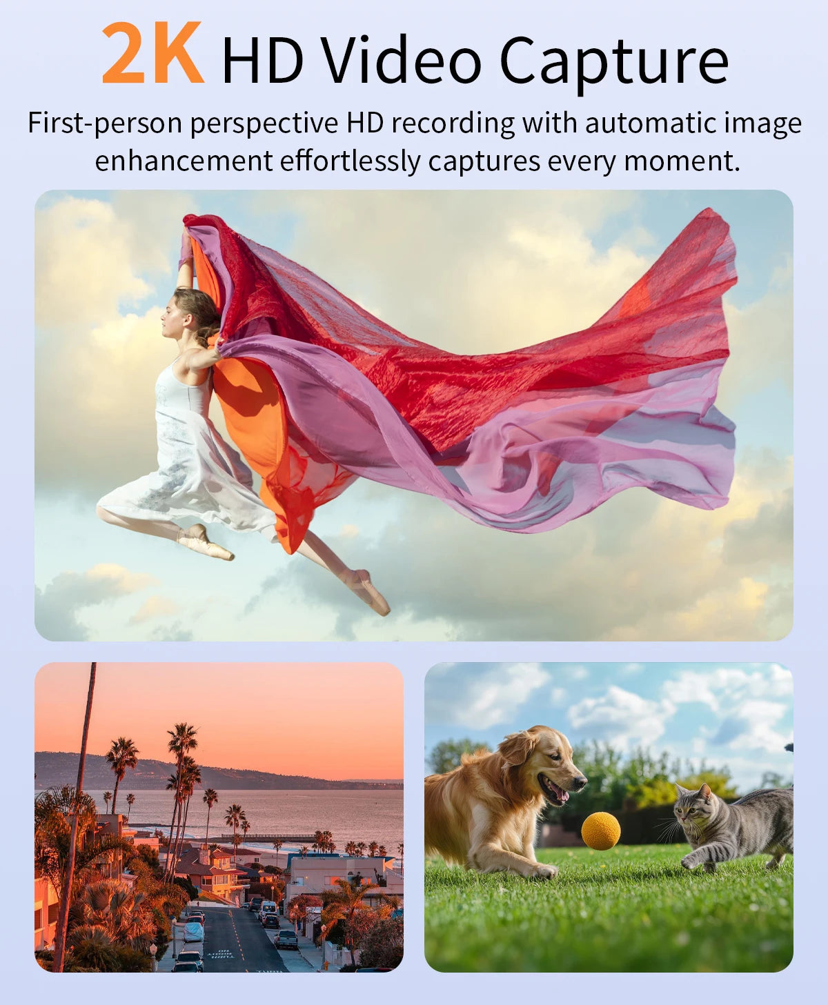 AI Smart Glasses V3 with 8MP Camera & ChatGPT. Features Bluetooth Call, Voice Wake-Up, Video Record & Music Play